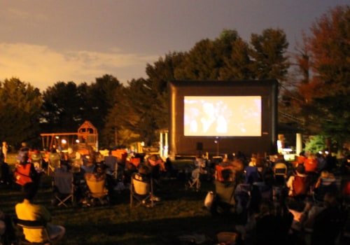 The Magic of Outdoor Cinemas in Clark County, Kentucky